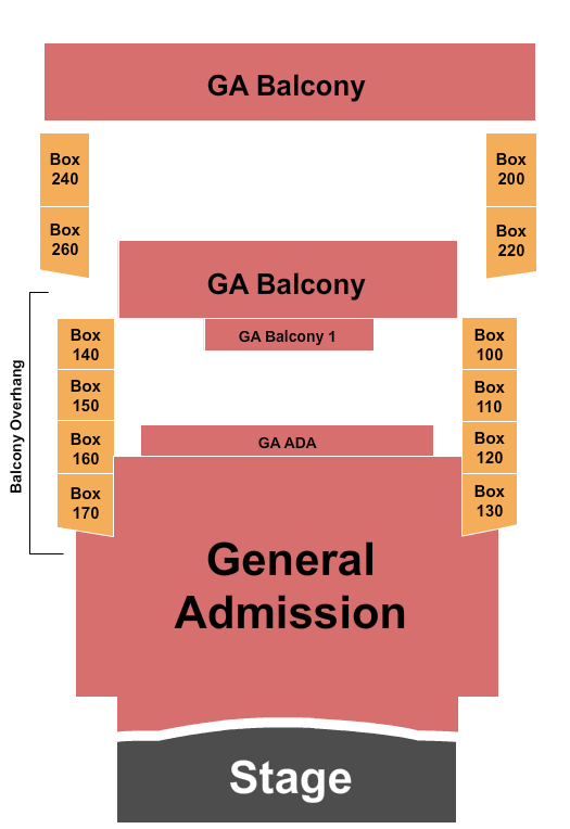 House Of Blues FINNEAS Seating Chart